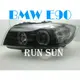 ●○RUN SUN 車燈,車材○● BMW 寶馬 05 06 07 08 E90 3系列 320i 325i 黑框上燈眉LED光圈魚眼大燈