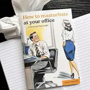 Funny Office Notebook Gag Gift - Retro Cover Prank Journal - A5 Lined Pages - Secret Santa or Coworker Gift