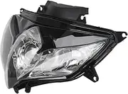 Motorcycle Front Headlight Headlamp Assembly Compatible With Suzuki GSXR 600 750 K8 2008 2009 / GSXR600 GSXR750 08 09 ABS
