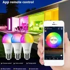 LED WiFi Smart Light E27 Bulb Head RGBCW Color Voice Lamp Home Party Decor HOT