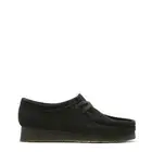 NEW - Official Clarks Originals Womens Wallabee Shoes Black Suede
