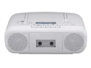 TOSHIBA CD Radio Cassette Recorder (White) TY-CDS8(W)