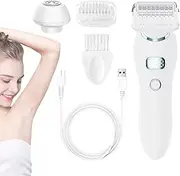 Womens Hair Trimmer | Portable Smooth Glide Electric Epilator - Bikini Trimmer, Face Shaver, Personal Groomer for Bikini Leg Arm Underarm Area