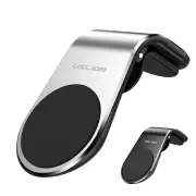 USLION Magnet Mount Car Phone Holder for Air Vent Clip Strong Magnetic Phone Mount for GPS Navigation