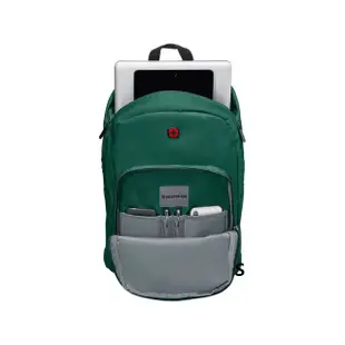 【WENGER 威戈】Crangoc 16吋電腦後背包 綠色(610197)