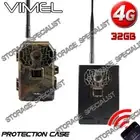 Wireless Security Camera 4G 3G Remote View House Metal Protection Box Farm Home