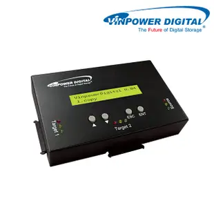 Vinpower Digital HDD MINI 1對2硬碟拷貝機 HDD/SSD對拷機