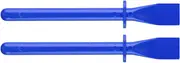 2pcs Multifunction Glue Spreaders Leathercraft Tool Durable Glue Sticks Glue Application for Leather Crafts, Blue