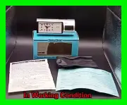 Vintage MCM Compu Chron Analog Travel Alarm Clock CC8120 ~ NOS ~ New In The Box