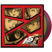 Persona 5 V Royal Soundtrack Red Black Gold Vinyl Record 3 LP Box Set Atlus P5