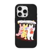 iPhone 16 Pro Impact Case MagSafe Compatible Nonchalant Bunnies