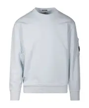 C.P. Company Lens Detailed Crewneck Sweatshirt M White
