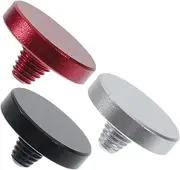 OSALADI 3pcs Camera Soft Release Button Concave Shutter Aluminum Alloy Comfortable Grip Improve Image Clarity