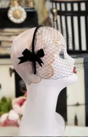 kitten d'amour petit papillon fascinator Headband New