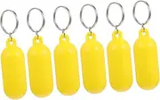 [MOBUTOFU] 6pcs Floating Key Ring Pendant for Boat Keys - Small Key Ring Sailing Keychain
