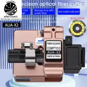 COMPTYCO X2 Fiber Cleaver for FTTH Cable, Waste Fiber Box & Three-In-One Clamp