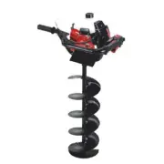 Post Hole Digger Earth Auger One man 49cc included 3 Augers 100 150 200mm