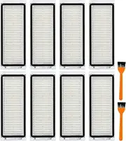 YBVABE Filter for Dreame L20 Por / L20 Ultra/L30 Ultra - Washable High Efficiency Filters Vacuum Cleaners Spare Accessories Replacement Filters Pack of 8 Filter and 2 Cleaning Tool