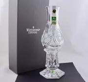 WATERFORD CRYSTAL TRINITY KNOT HURRICANE LAMP ROMANCE OF IRELAND COLLECTION -NIB