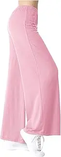 [Uillui] Womens Loose Cozy Yoga Pants Wide Leg Loose Comfy Modal Lounge Palazzo Pants Flowy Culottes Plus Size Pajama Pants