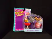 TYCO Kitchen Littles Barbeque Cookout Appliances & Cookware; New/READ