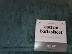 Green 100% Cotton 40" x 60" Bath Sheet / Towel by Garson Home