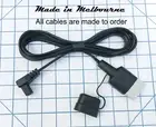 Waeco Fridge Cable 12V 2.5M Right Angle to 50A Anderson Plug with Dust Cap