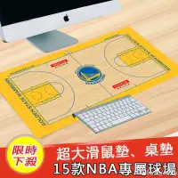 在飛比找蝦皮購物優惠-🌱超大滑鼠墊 NBA 滑鼠墊 超大加厚 勇士 騎士 湖人 火