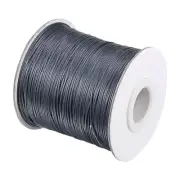 Beading Thread Bracelet Weave Craft Cord 0.5mm 159M/Roll, Deep Grey