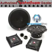 ROCKFORD FOSGATE T1675-S POWER 6.75" 100W RMS COMPONENT SPEAKERS TWEETERS NEW