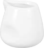 Luxshiny Sturdy Ceramic Sauce Jug Latte Er Pitcher Mini Pitcher Creamer Container for Coffee Shops Restaurants