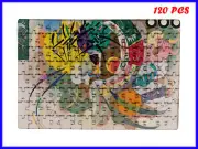 Wassily Kandinsky - Dominant curve Art - 120 Piece Jigsaw Puzzle