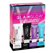 GLAMGLOW Instant Celebrity Skin Masking 4 Piece Travel Size Set New In Box