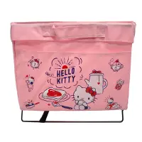 在飛比找蝦皮商城優惠-Hello Kitty美好早晨造型風可折疊支架收納籃/置物籃