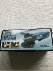 CHICAGO ELECTRIC POWER TOOLS 4-1/2” ANGLE GRINDER With PADDLE SWITCH New