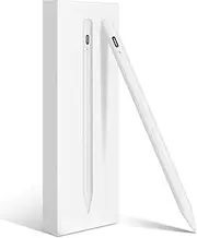 Stylus Pen for iPad 2025-2018, Palm Rejection & Fast Charge, Pencil for Apple iPad A16 11th/10th/9th-6th Gen, Air M2 M3 11"/ 13 inch/5th-3rd Gen, Pro M4 11"/13"/12.9", Mini A17 Pro/6th/5th Gen