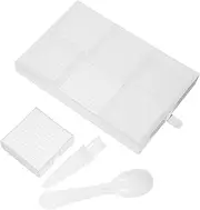 SHINEOFI 9pc Kit Storage Tray Glue Storage Holder Bead Sorting Tray for Diamond Art Easy to Use Save Time
