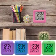 Equity By La Crosse Soft-Cube LED Alarm Clock LCD Alarm Clock With Smart Light