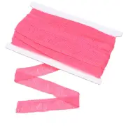 Sewing Fringe Trim, 14 Yards 1 Inch Tassel Trim Lace Trim, Bright Pink