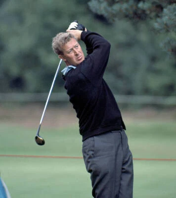 Golf Bernard Hunt Of Great Britain Playing At Sunningdale 1968 OLD PHOTO