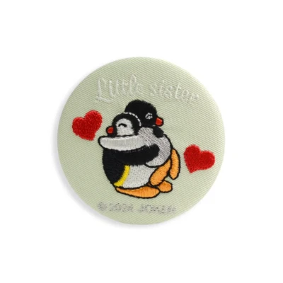 Pingu Embroidered Magnet (Green) PGCM001 PG JPN LTD Penguin Animation Character