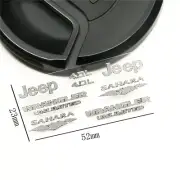 52x23mm Sticker Decal for 1/10 RC Jeep Wrangler Crawler Model Sport Car