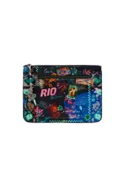 SMALL CANVAS CLUTCH YOU'VE GOT MAIL