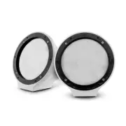 DS18 EN-JS6 6.5" Universal Flat Mount for Speakers Kick Panel RGB LED Lights