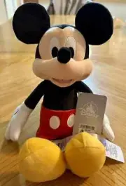 NEW Disney Parks Mickey Mouse Classic Pose Plush Doll 13" NEW WITH TAGS U1