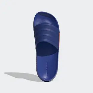 【adidas 愛迪達】運動鞋 慢跑鞋 休閒鞋 男鞋 女鞋 藍 RACER TR SLIDE(G58171)
