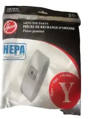 Hoover WindTunnel Y HEPA Pleated Vacuum Filter Bags 8 Bags AH10040 902419001
