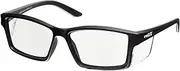 voltX 'VISION' Safety Readers, Full Lens Magnified Reading Safety Glasses - Anti fog coated, 1.0 to +3.0 dioptre options.