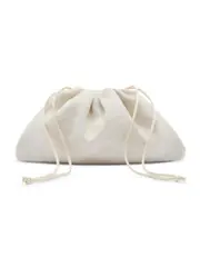 The Everyday Pouch Bag in Neutral Linen | The UNDONE