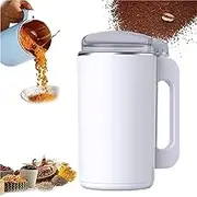 Coffee Bean Grinder,600G Electric Grain Grinder Mill,Portable Household Small Automatic Grinding Machine Pulverizer for Bean/Nut/Spice/Coffee(White)